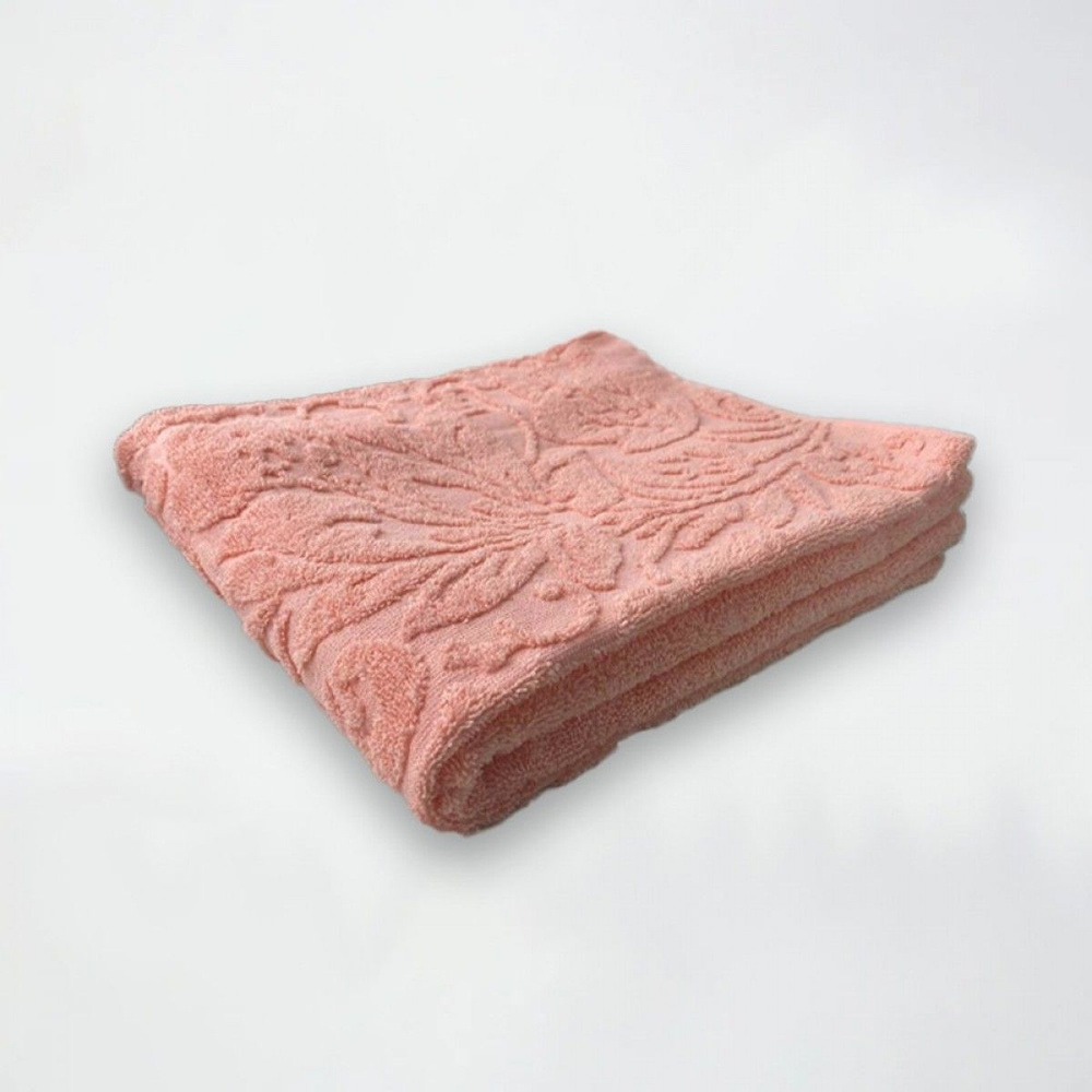 Полотенце для ванной Folclore, Махровая ткань, 70x130 см, оранжевый, 1 шт.  #1