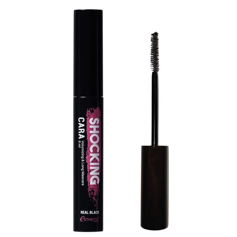 ESTHETIC HOUSE Тушь для ресниц ЧЕРНАЯ Shocking Cara Volumizing&Long Mascara (Real Black), 8 мл  #1