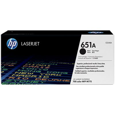 Картридж HP CE340A №651A Black для LaserJet 700 Color MFP 775 (16000стр) #1