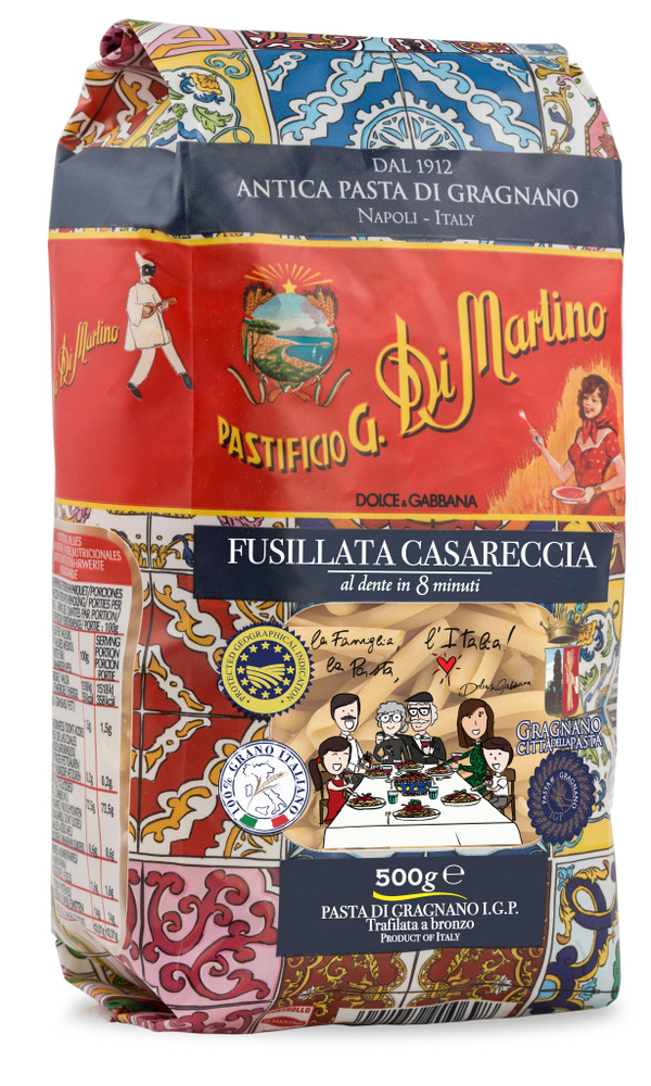 Макароны Special Edition by Dolce & Gabbana Fusillata Casareccia ITALIA 500 гр. #1