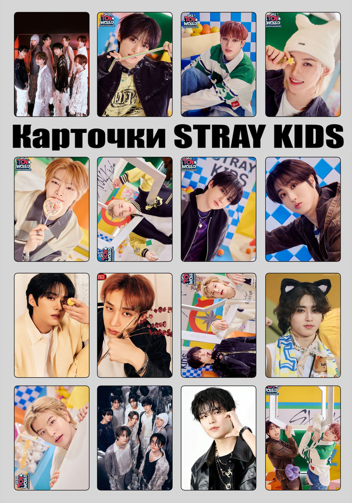 Карточки стрейкидс, Stray kids #1