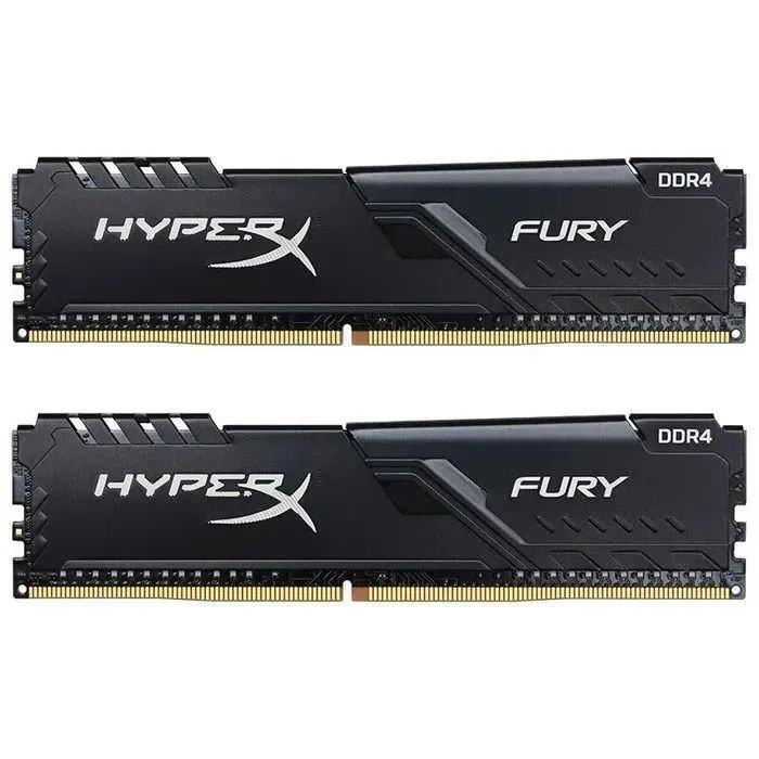 Kingston Fury Оперативная память FURY Black DDR4 3200 МГц 2x8 ГБ (HX432C16FB3K2/16)  #1