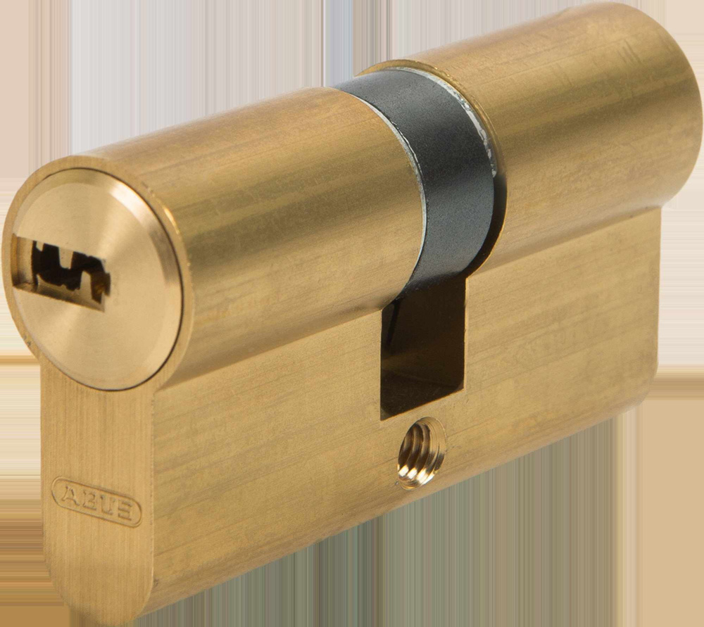 Цилиндр Abus D6MM 30/30 KD, 30x30 мм, ключ/ключ, цвет золото #1