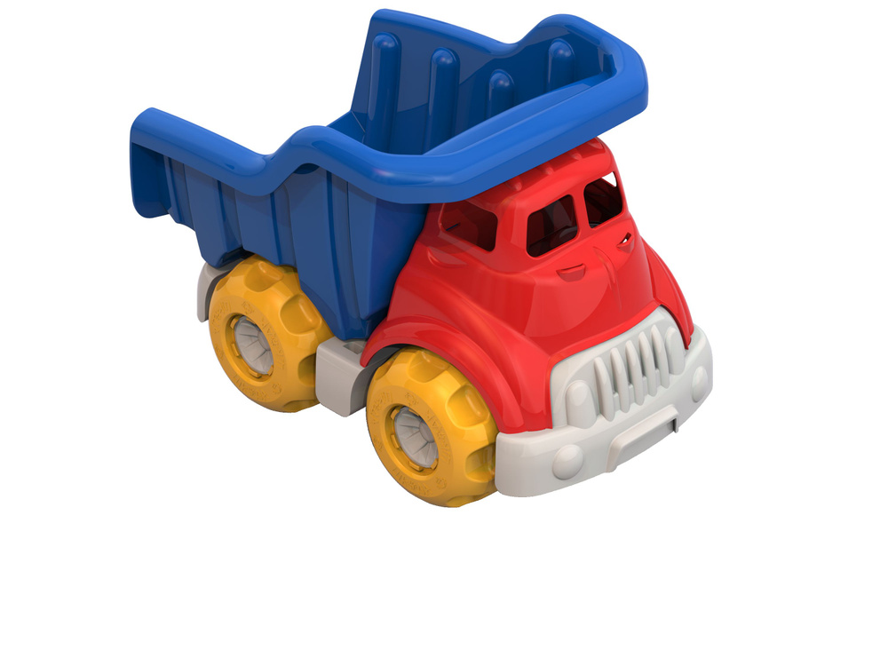 Машинка детская грузовик с синим кузовом, Нордпласт, игрушки для мальчиков  #1
