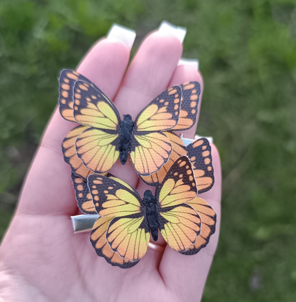 заколочки бабочки #1