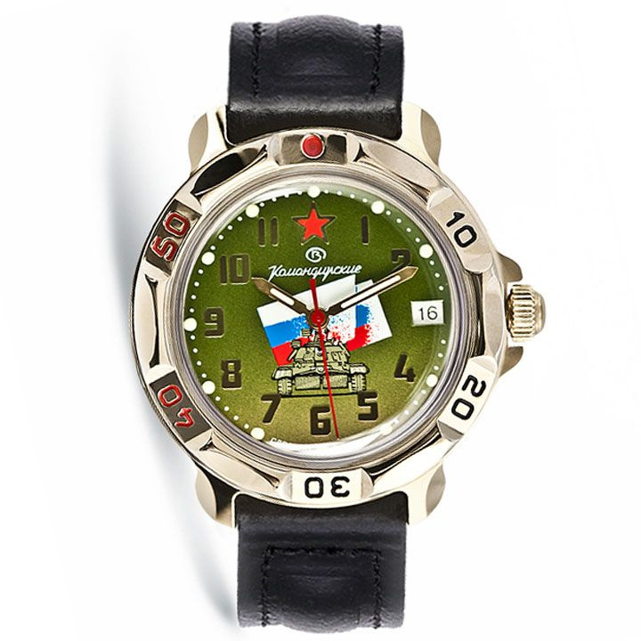 Часы наручные Механические Часы Восток Командирские Танковые Войска 819435  #1