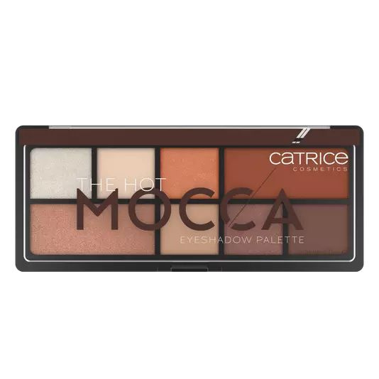 Catrice Палетка теней для век The Hot Mocca Eyeshadow Palette, 9 г #1