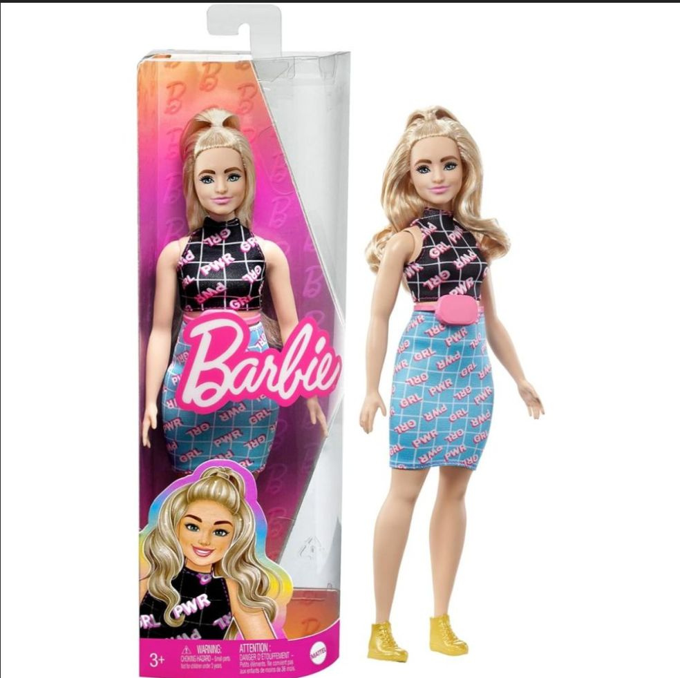 Кукла Mattel Barbie Fashionistas Игра с модой (FBR37-HPF78) #1