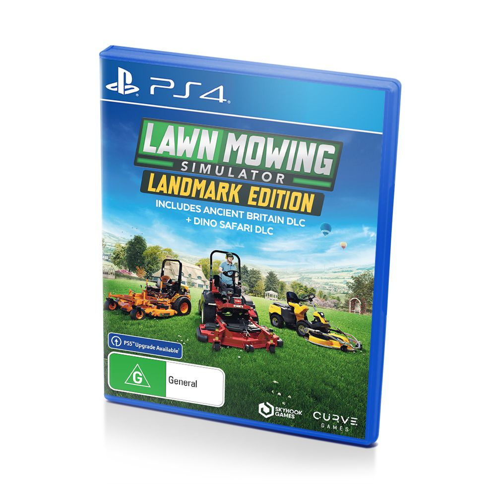 Игра Lawn Mowing Simulator Landmark Edition (PlayStation 4, Русские субтитры) #1