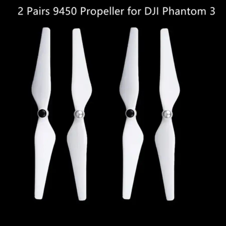 КОМПЛЕКТ лопастей для квадрокоптера DJI Phantom3, 3Pro, Advanced(4ШТ/2ПАРЫ)  #1