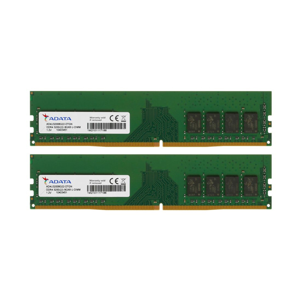 ADATA Оперативная память Комплект модулей памяти ADATA Premier AD4U32008G22-DTGN DDR4 16GB (Kit 2x8GB) #1