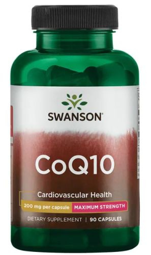 Коэнзим Swanson CoQ10 - Maximum Strength 200 mg, 90 капс. #1