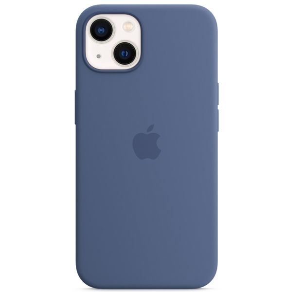 Силиконовый чехол для смартфона Silicone Case на iPhone 15 / Айфон 15 с логотипом, темный лед  #1