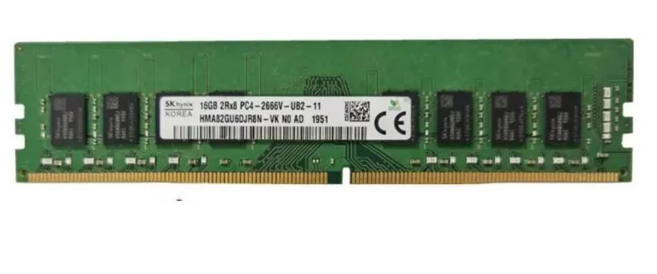 Hynix Оперативная память DDR4 16 GB 2666 MHz 1x16 ГБ (HMA82GU6DJR8N-VK) #1