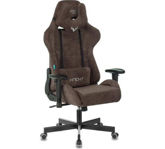 Игровое компьютерное кресло ZOMBIE VIKING KNIGHT LT FABRIC коричневый текстиль VIKING KNIGHT LT10  #1