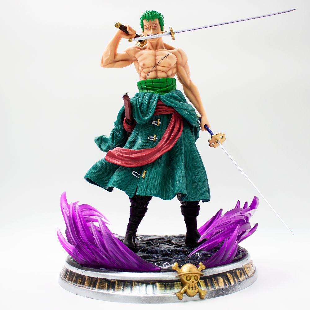 Детализированная фигурка из аниме One Piece/Ван Пис - Zoro- Зоро - 34см  #1