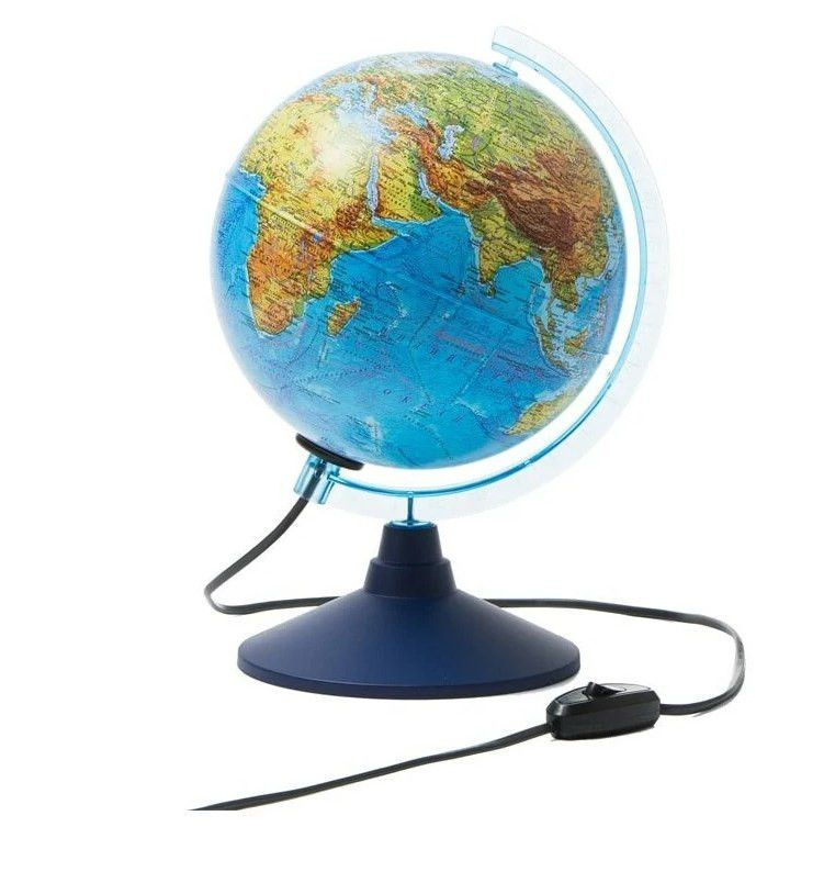 Globen Глобус Земли интерактивный физико-политический с подсветкой и очками VR, диаметр 210 мм, 1 шт #1