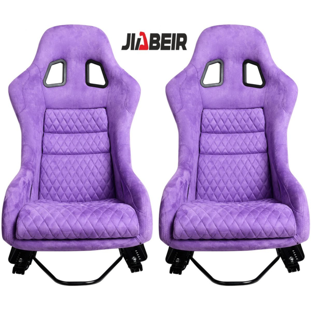 Спортивное гоночное сиденье из инновационной стеклоткани в элегантном фиолетовом цвете  #1