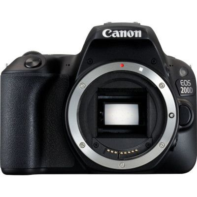 Зеркальный фотоаппарат Canon EOS 200D Kit 18-55 IS STM Черный #1