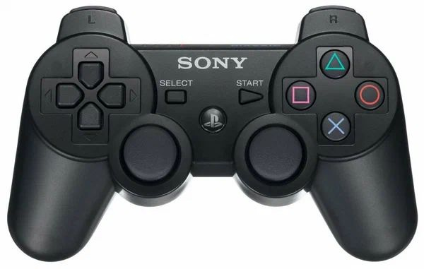 PlayStation Геймпад Беспроводной Bluetooth для 3 Черный / PS3 / Блютуз - Джойстик Дуалшок 3 / Dualshock #1