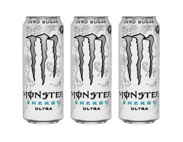 Энергетический напиток Monster Ultra White Монстер Ультра Вайт, 3 шт * 500 мл, Ирландия  #1