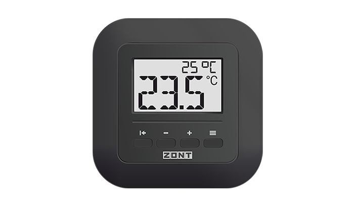 ZONT МЛ-332.black (868 МГц) Черный беспроводной комнатный термостат для ручного управления температурой #1
