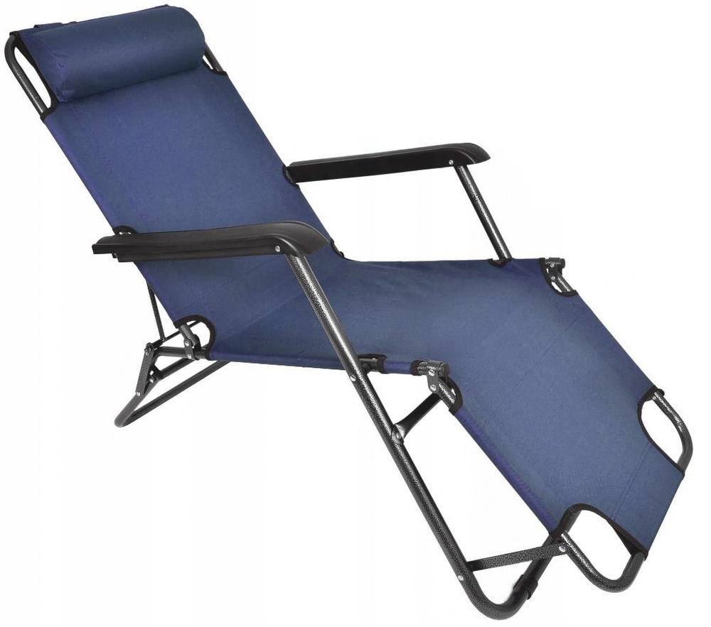 Кресло-шезлонг складное ECODECOR для дома и сада 180х60 см #1
