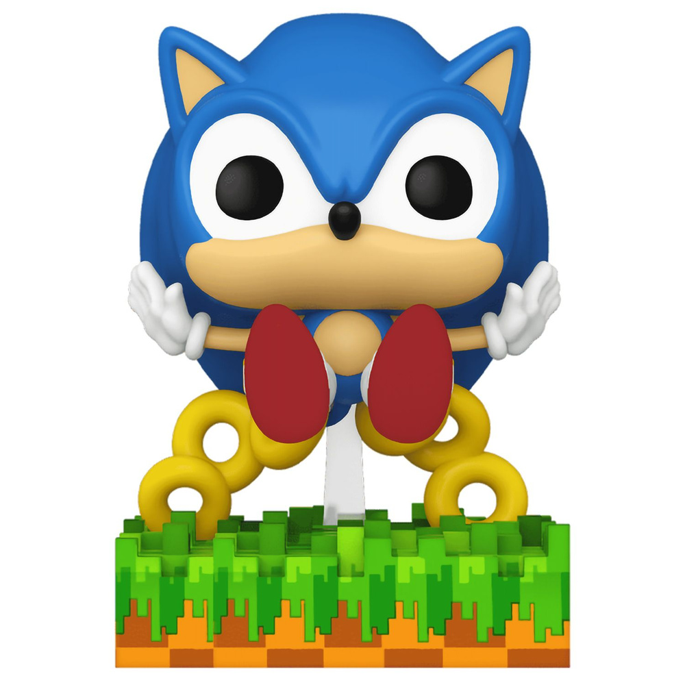 Фигурка Sonic the Hedgehog Funko POP! Ring Scatter Sonic (Exc) (918) #1