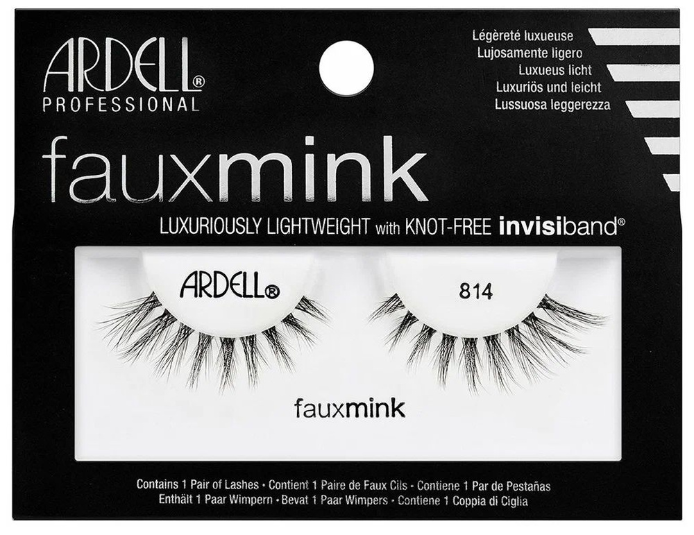 Ardell Faux Mink 814 Накладные ресницы, норка (L) #1