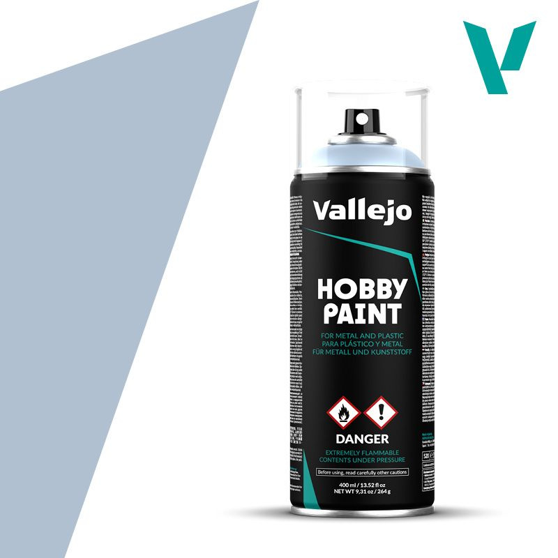 Аэрозольная грунтовка Vallejo серии Aerosol - Wolf Grey (400 мл) #1