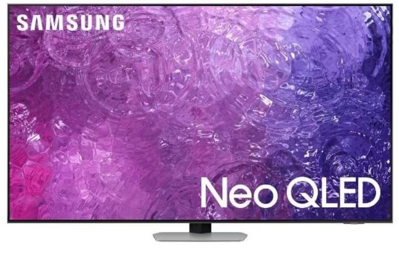 Samsung Телевизор QE65QN90CAUXCE, Smart TV, HDR10+, QLED, Сабвуфер, BT, Wifi 65" 4K UHD, серый  #1