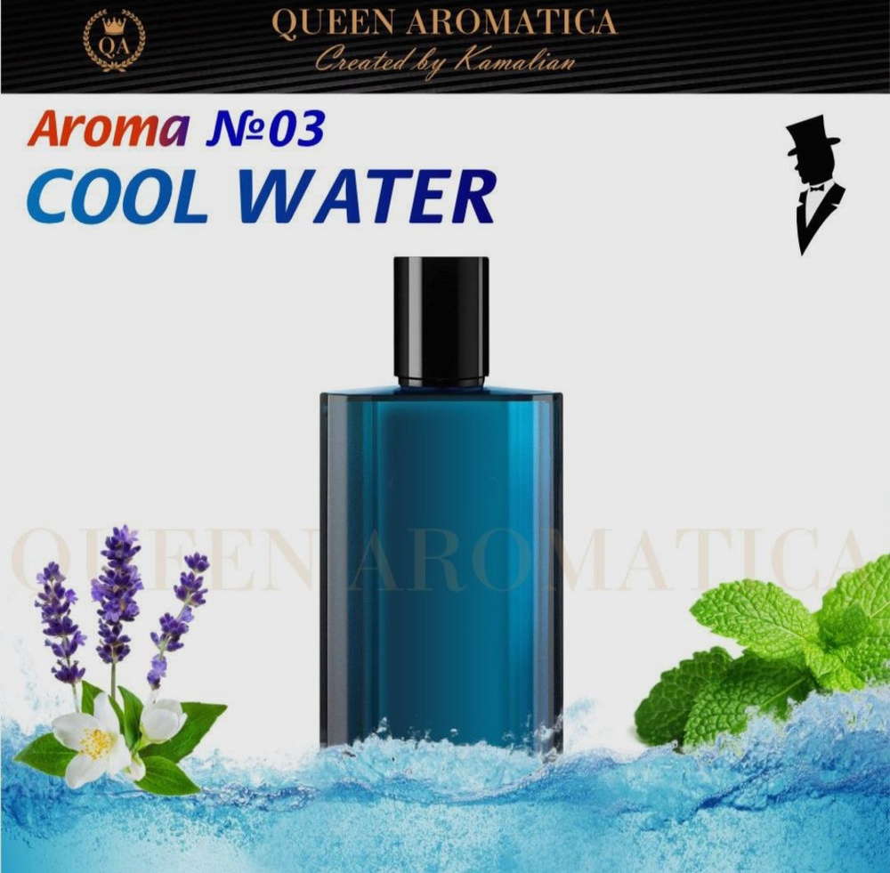 Queen Aromatica Ароматизатор автомобильный, Cool water #1