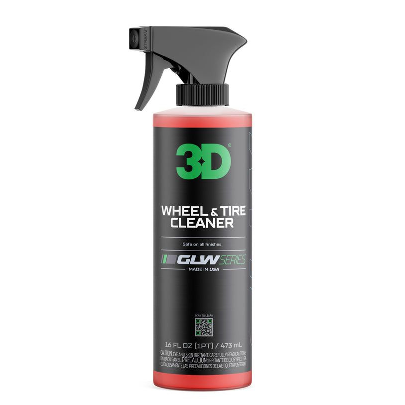 3D Car Care Очиститель дисков и шин обезжиривающий Wheel and Tire Cleaner GLW Series, 473 мл.  #1