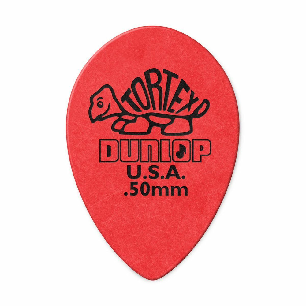 Медиатор Dunlop 423R050 Tortex Small Teardrop 36Pack #1