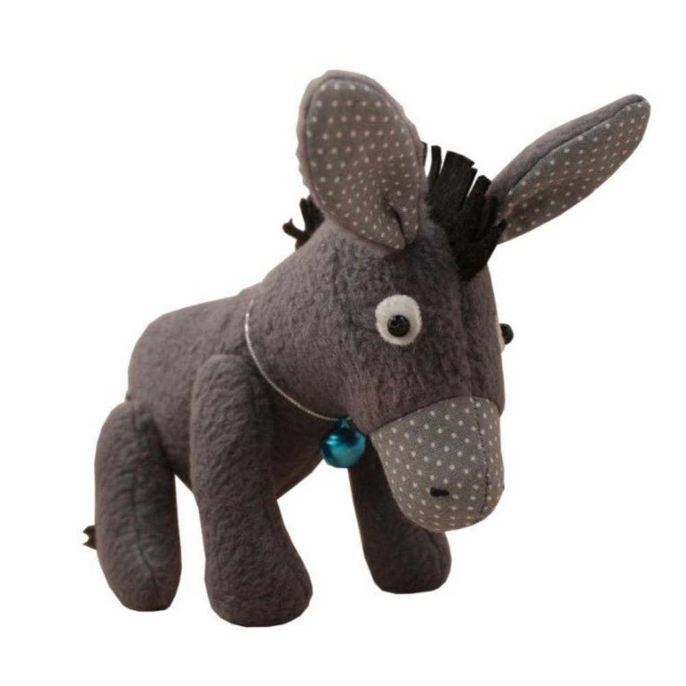 Набор для изготовления игрушки Ваниль "Donkey Story. Ослик", высота 11 см. D001  #1