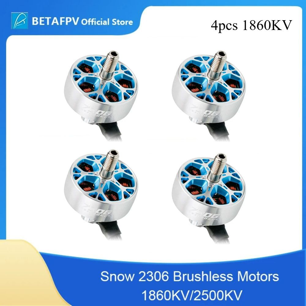 Бесщеточные двигатели BETAFPV Snow 2306 1860 кВ/2500 кВ #1