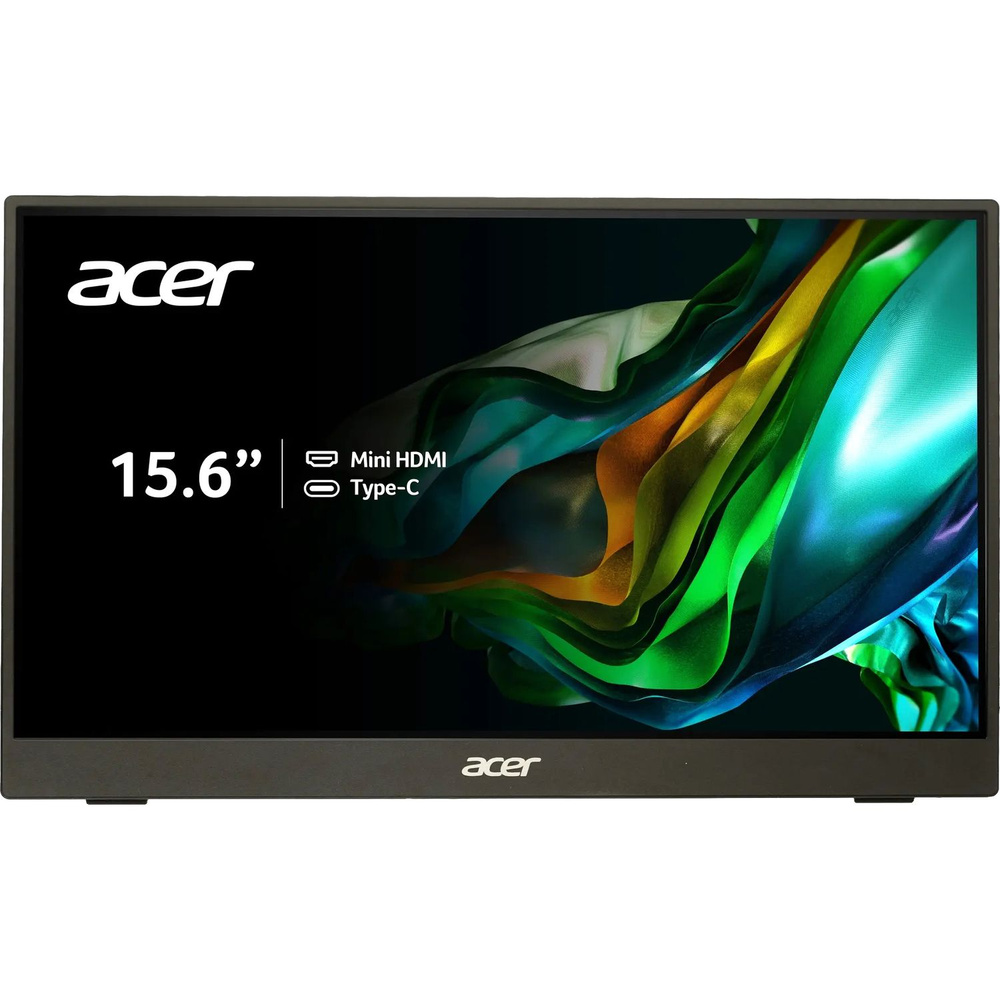 Acer 15.6" Монитор PM161QBbmiuux, черный #1