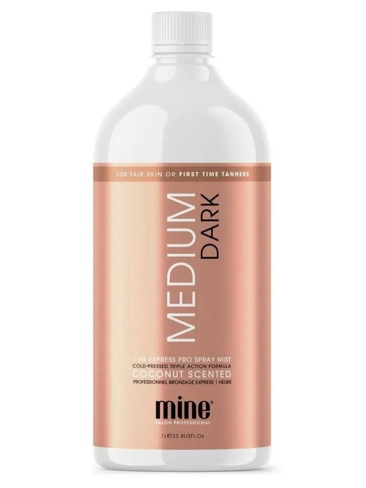 MineTan / Лосьон для моментального загара Medium Dark Pro Spray Mist 15% DHA 1000 мл  #1