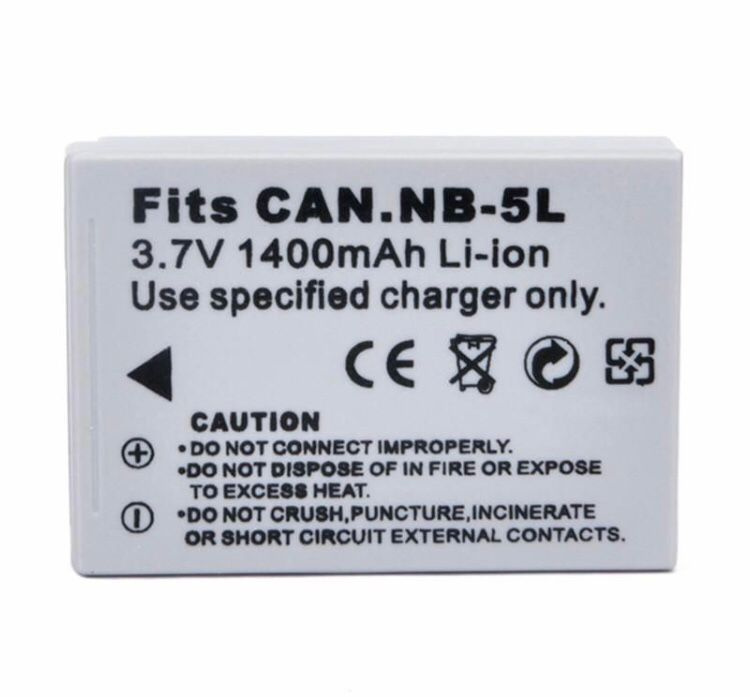 Аккумулятор Digital NB-5L / NB-5LH для фотоаппаратов Canon #1