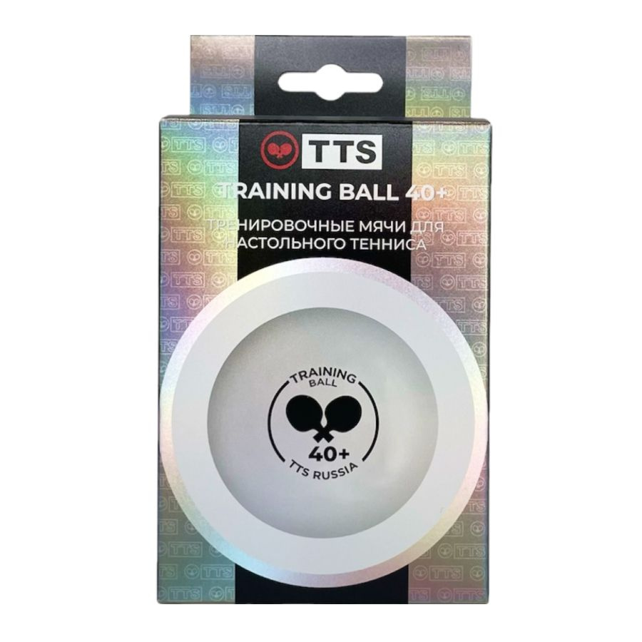 Мячи для н/тенниса TTS Training Ball HQ x6, White #1