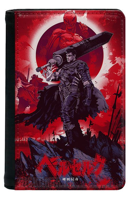 Обложка на паспорт "Berserk" Guts #1