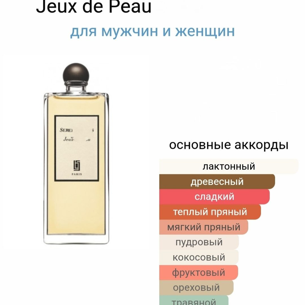 Духи Jeux de Peau 50 мл #1