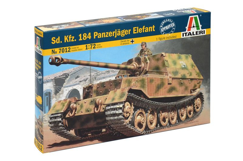 7012 Танк Sd.Kfz. 184 Panzerjager Elefant 1/72 #1