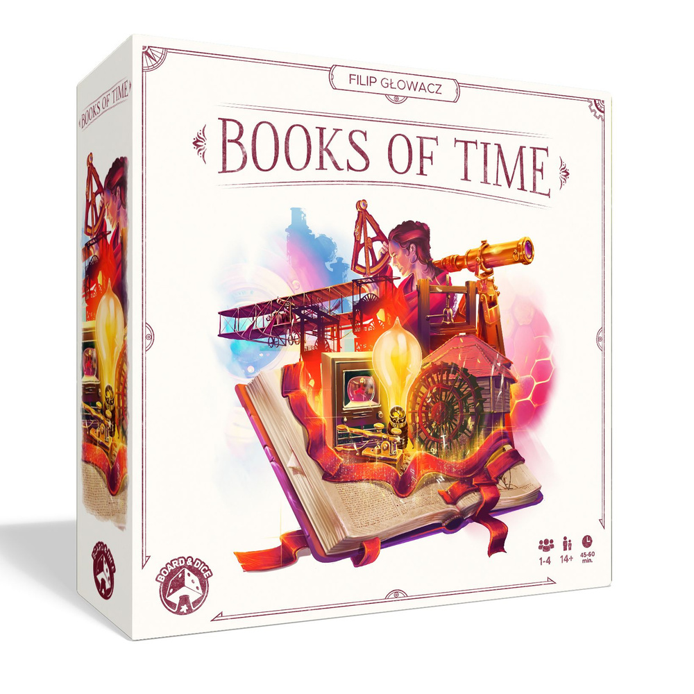 Настольная игра Board&Dice Books of Time (на английском) #1