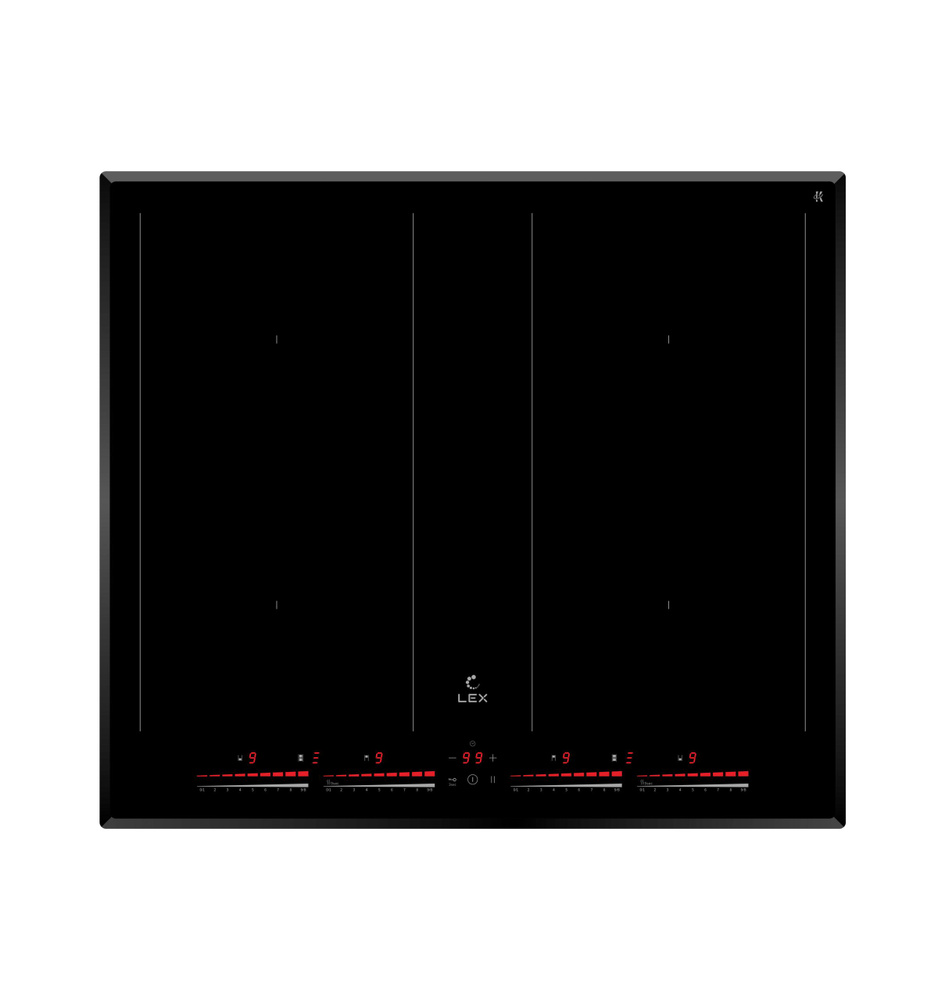 Варочная поверхность индукционная Lex EVI 641C BL #1
