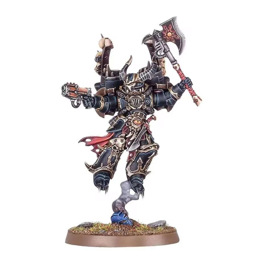 Смола Миниатюра Warhammer 40000 Chaos Lord With Jump Pack / миниатюр для настольной игры Упражнения для #1