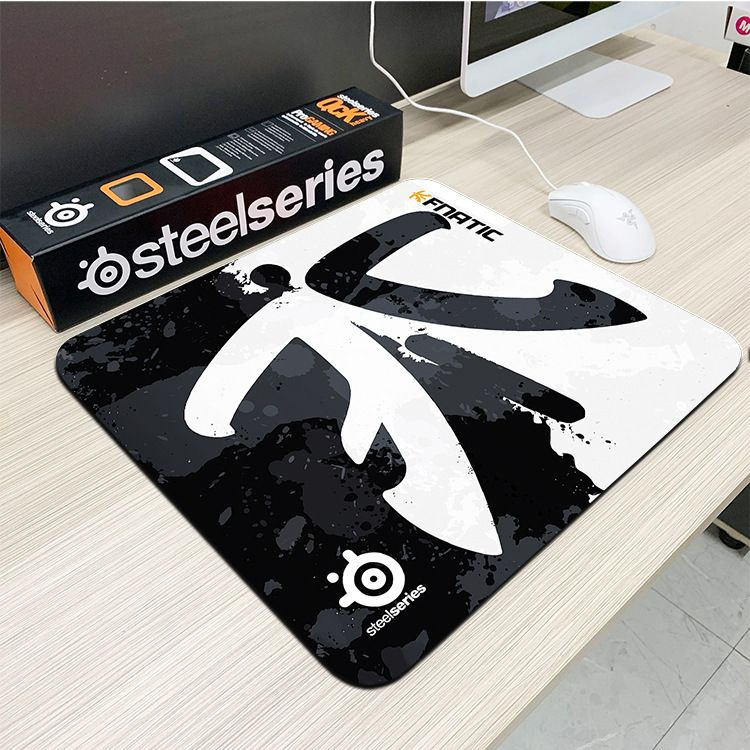 SteelSeries Игровой коврик для мыши steelseries-01b, L, черный, серый #1