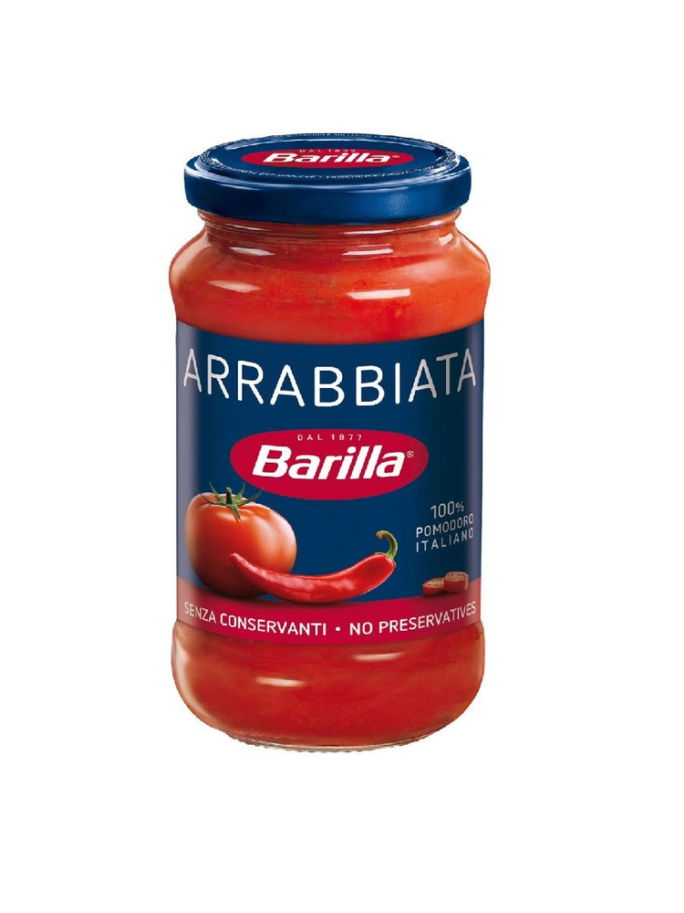 Соус Barilla Arrabbiata томатный с перцем чили, 400 г #1