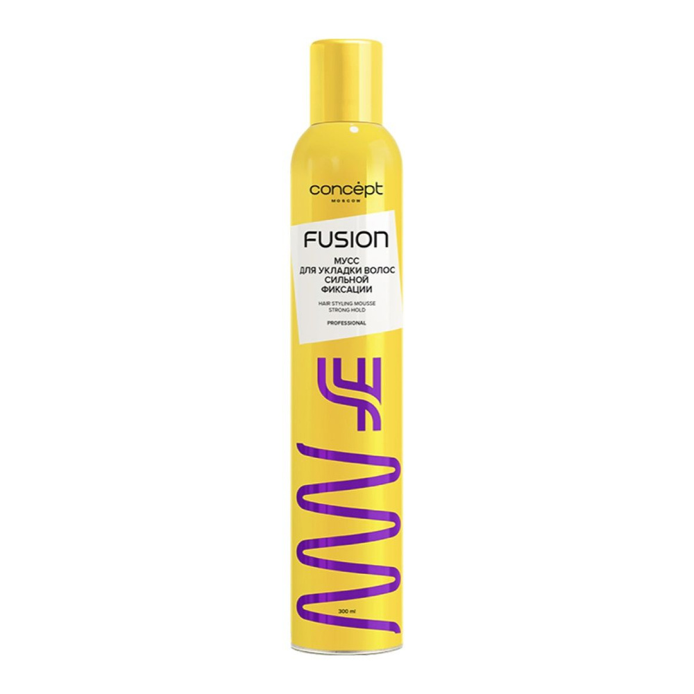 Concept Fusion Мусс для волос сильной фиксации, 300 мл #1