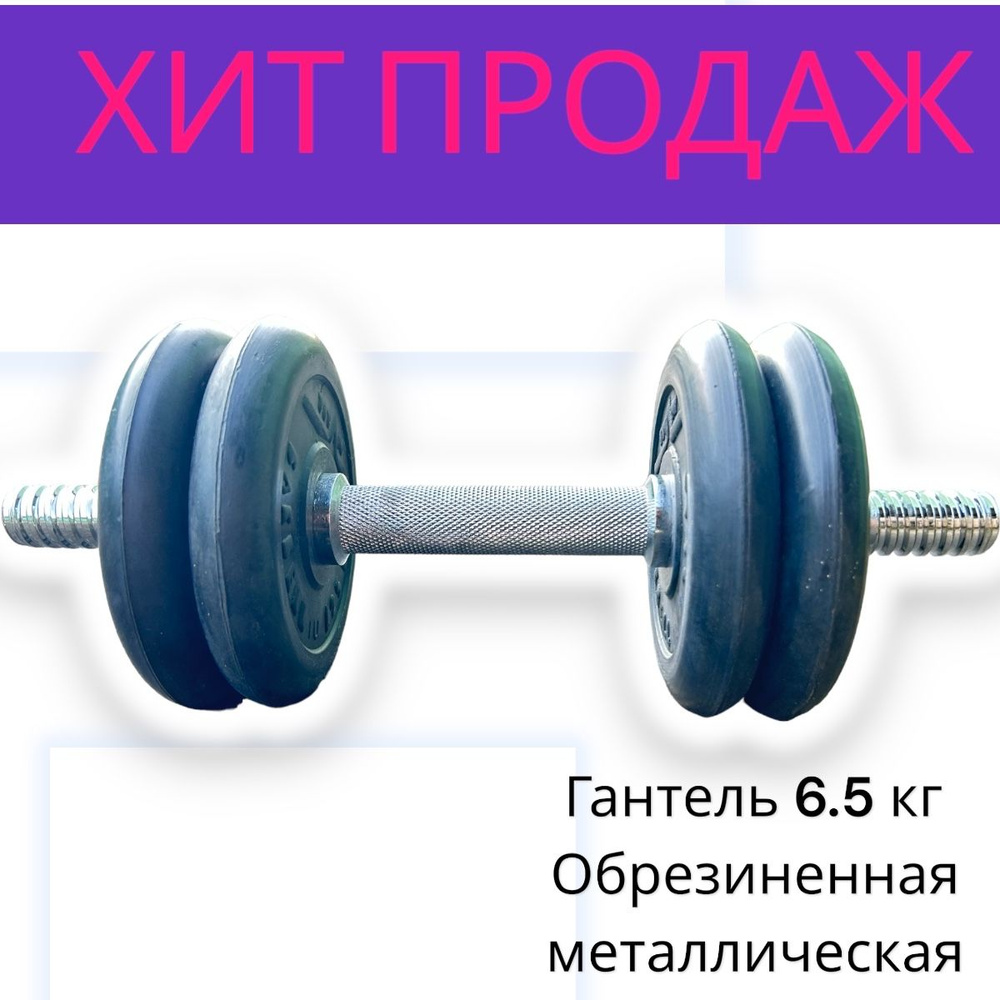 Гантель разборная 6,5 кг BARBELL TITAN #1